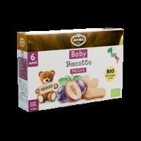Biscuiti Bio cu prune, 6 luni+, 2 x 125g, Adoro