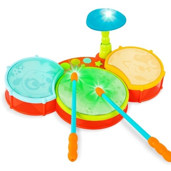 Set de tobe cu lumini, +2 ani, Btoys