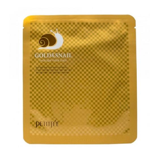 Masca faciala cu aur si melc Hydrogel Mask, 30 g, Petitfee