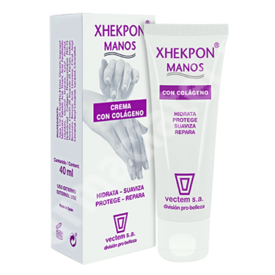 Crema cu colagen pentru maini Xhekpon, 40 ml, Vectem