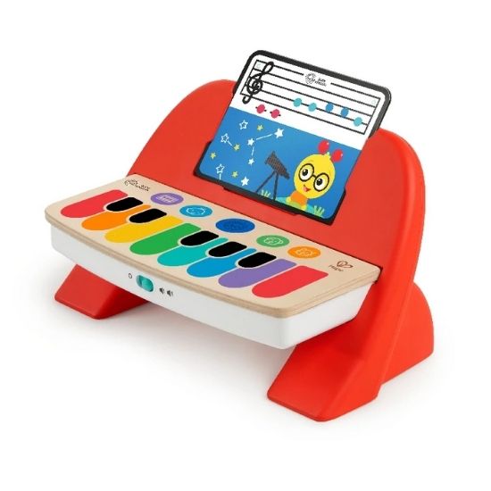 Jucarie muzicala din lemn, Cal's melodies magic touch piano, Baby Einstein