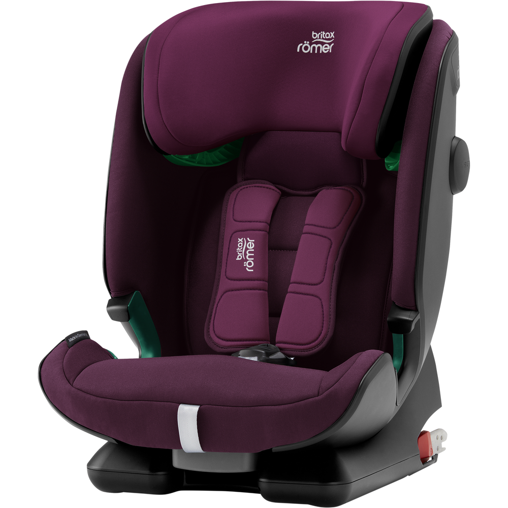 Scaun auto pentru copii Advansafix I-Size, 76-150 cm, Burgundy Red, Britax Romer