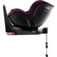 Scaun auto rotativ pentru copii Dualfix M I-Size, 61-105 cm, Burgundy Red, Britax Romer 509215