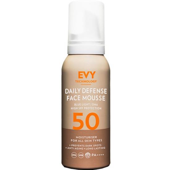 Spuma de fata Daily Defence Unisex SPF 50, 75 ml,  Evy Technology