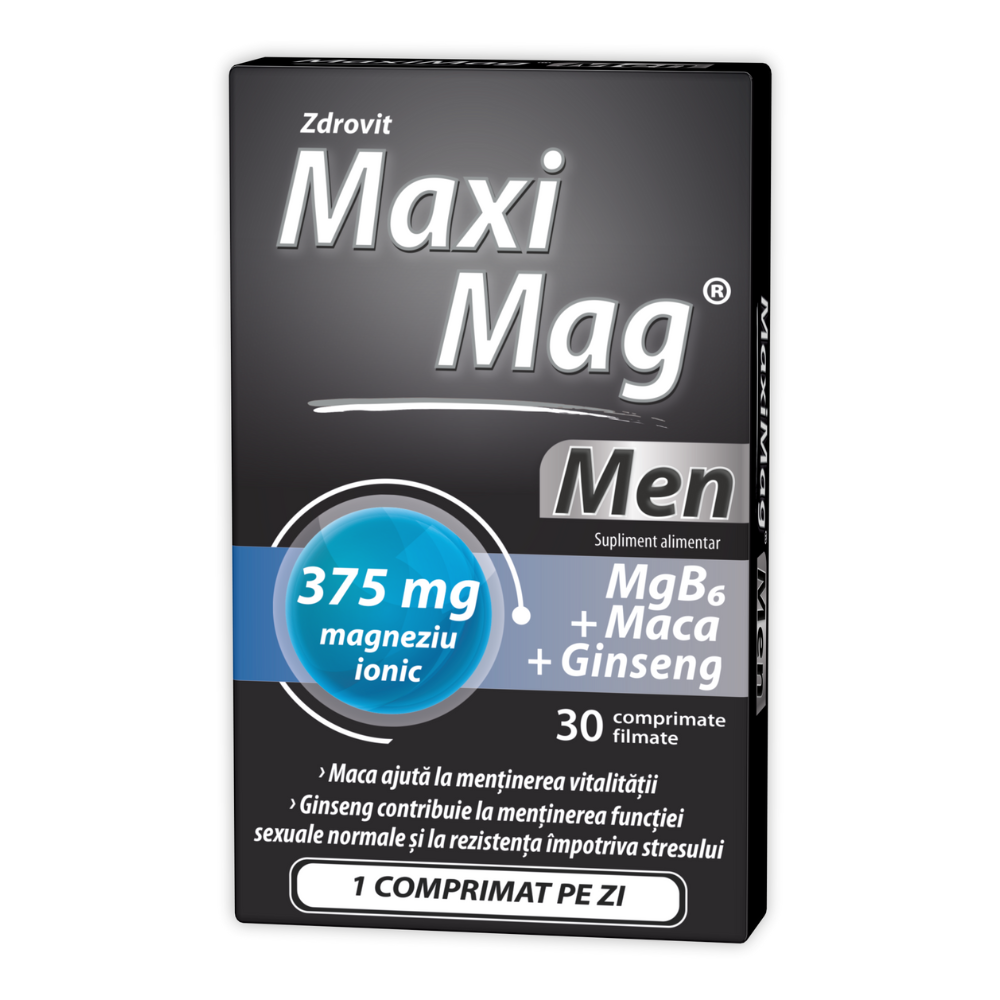 Maximag Men, 30 comprimate, Zdrovit