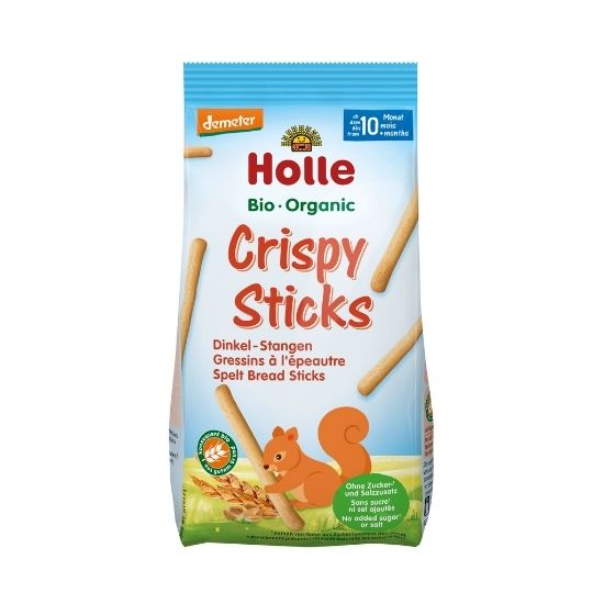 Sticks-uri Eco pentru copii din grau spelt, 80g, Holle