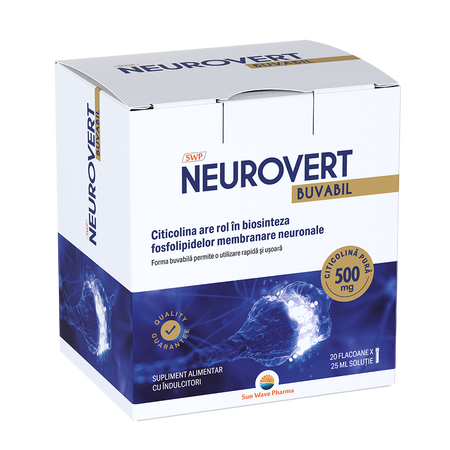 Neurovert buvabil, 20 flacoane, Sun Wave Pharma