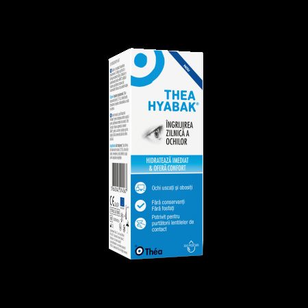 Hyabak solutie pentru ochi, 10 ml, Thea