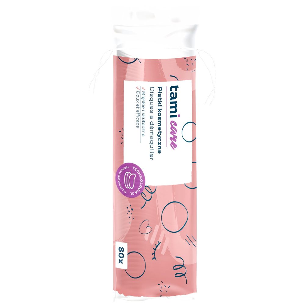 Dischete demachiante, 80 bucati, Tami