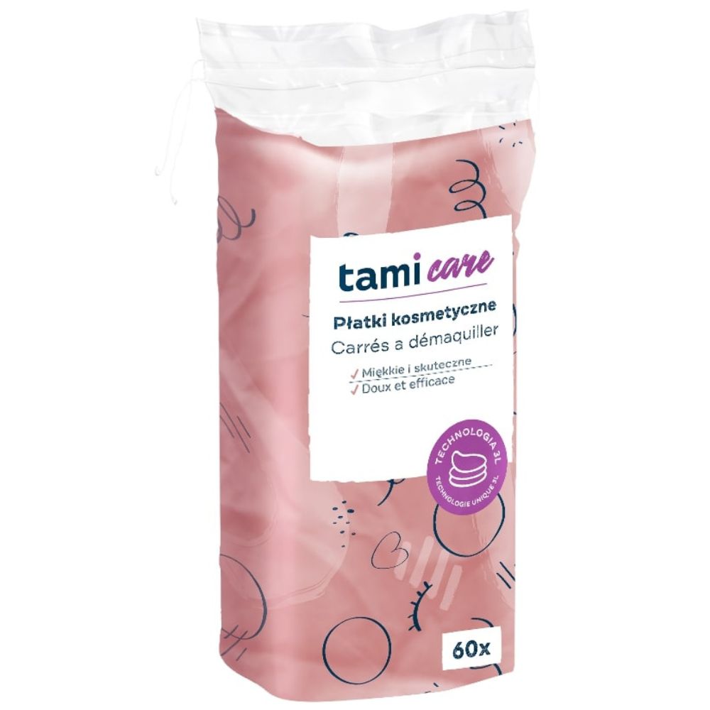 Dischete demachiante, 60 bucati, Tami