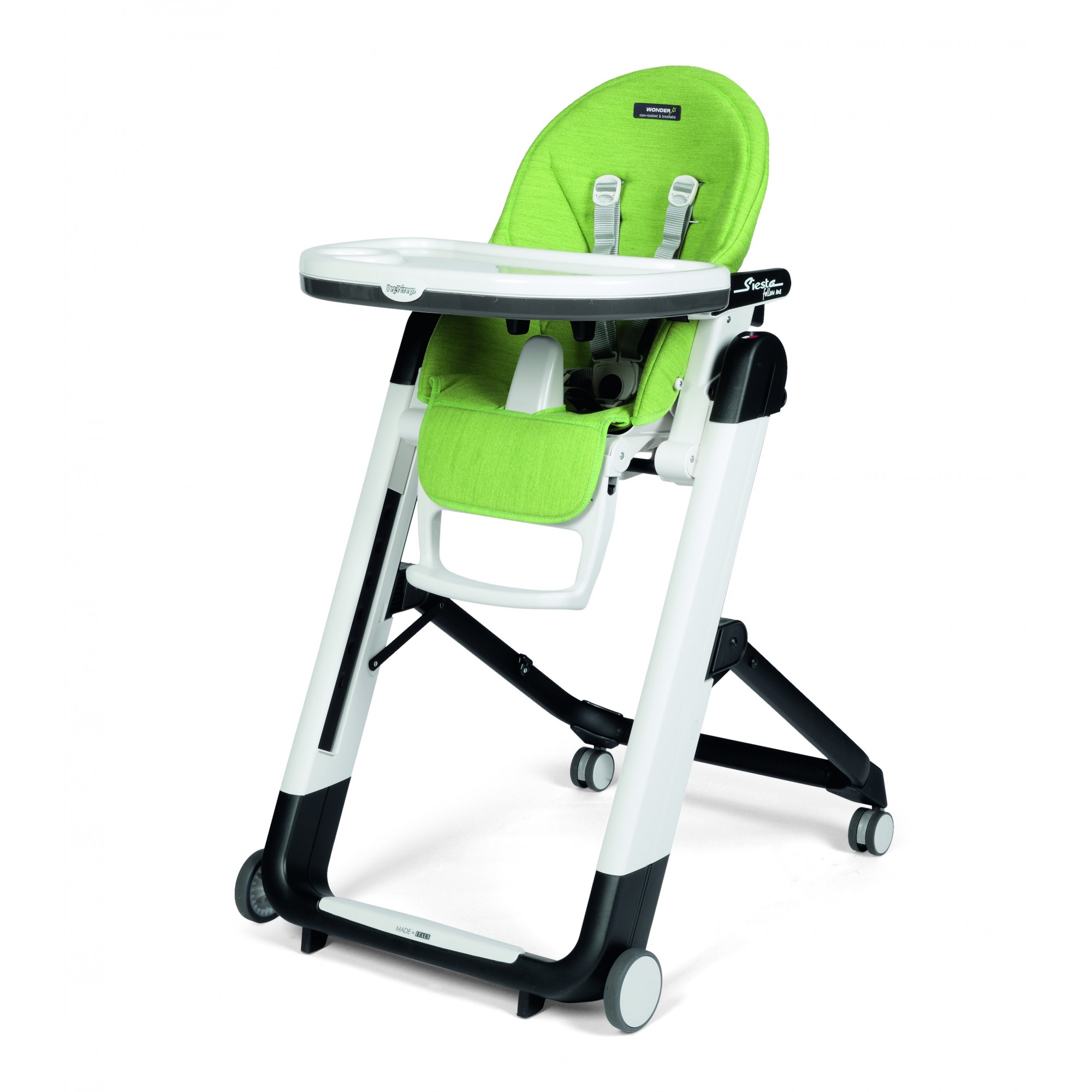 Scaun de masa 2 in 1 Siesta Follow Me, Wonder Green, Peg Perego