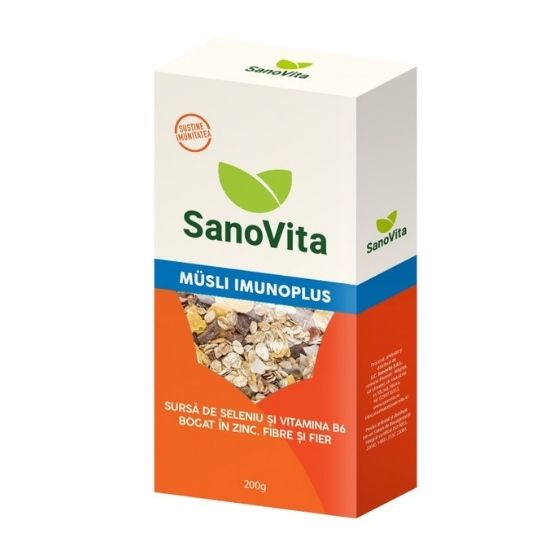 Musli imunoplus, 200 gr, Sanovita