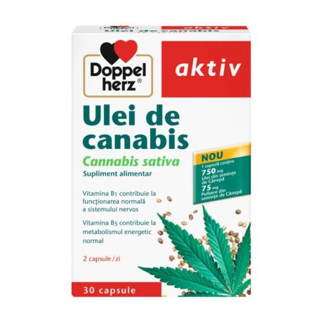 Alege tip document... Ulei de canabis, 30 capsule, Doppelherz