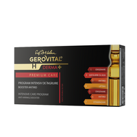 Program intensiv ingrijire antirid Derma+Premium Care, 7 fiole x 2 ml, Gerovital  H3