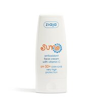 Crema de fata pentru protectie solara, SPF 50, 50 ml, Ziaja