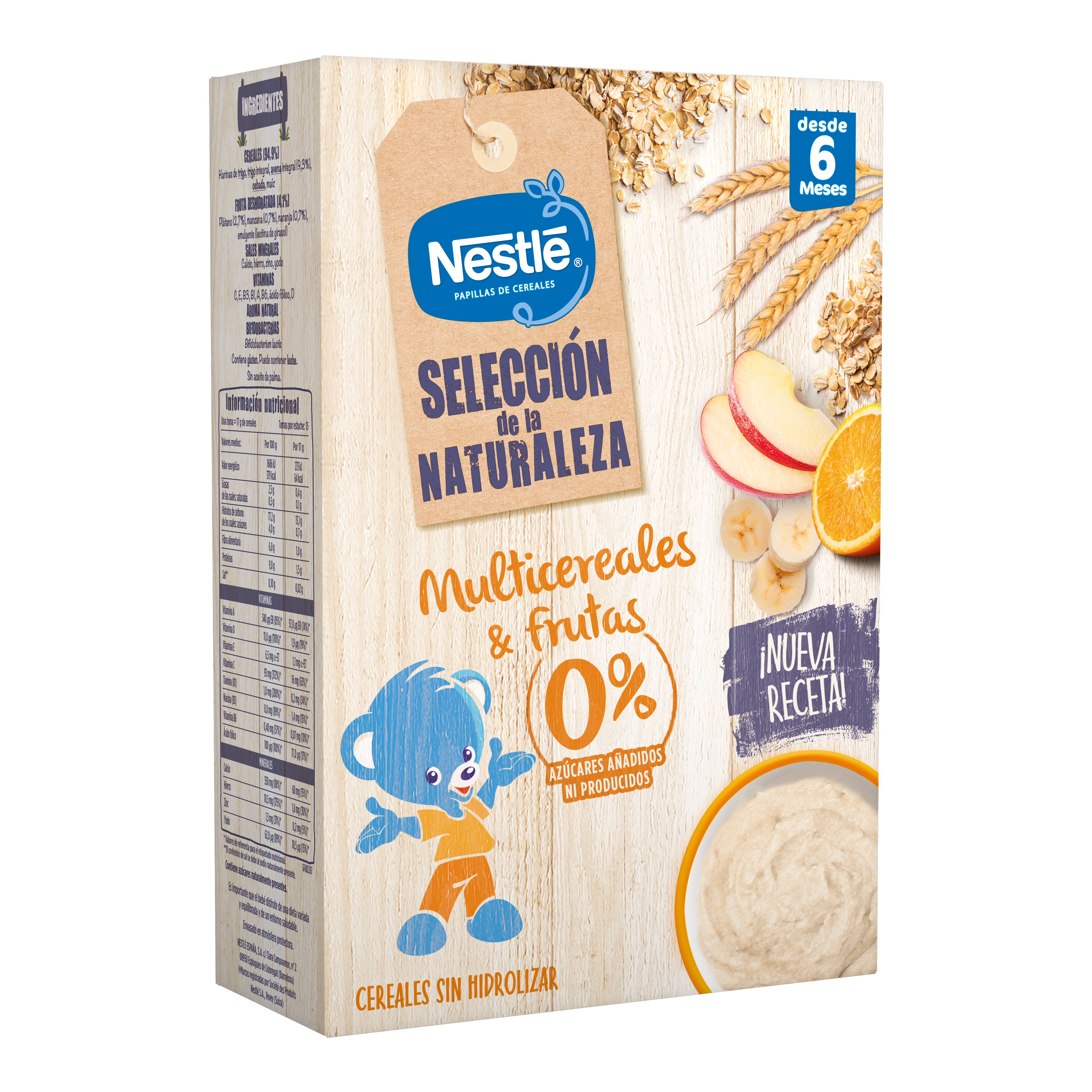 Multicereale cu fructe Nature Selection, 270 g, Nestle