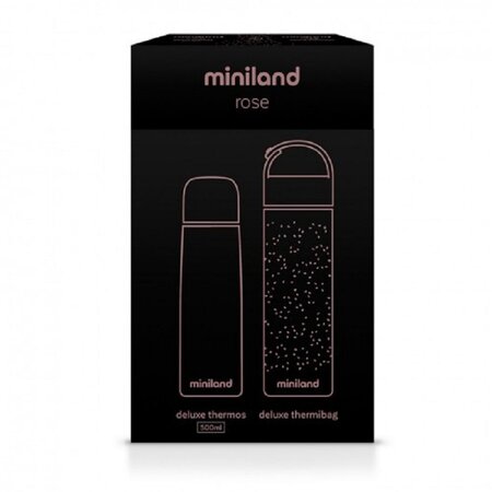 Termos pentru lichide, Rose, 500 ml, Miniland 431127