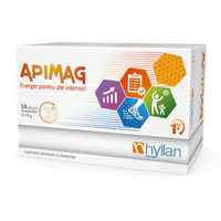 Apimag, 14 plicuri orosolubile, Hyllan