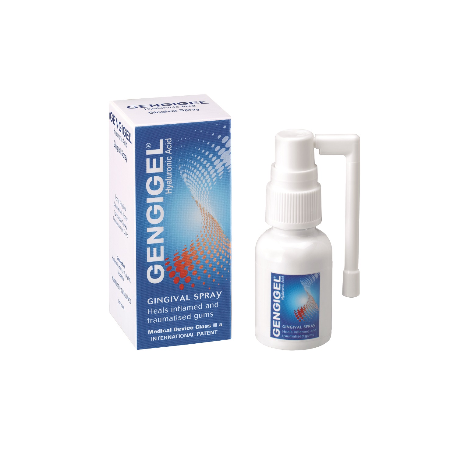 Gengigel Spray cu Acid Hialuronic 0,01%, 20 ml, Ricefarma