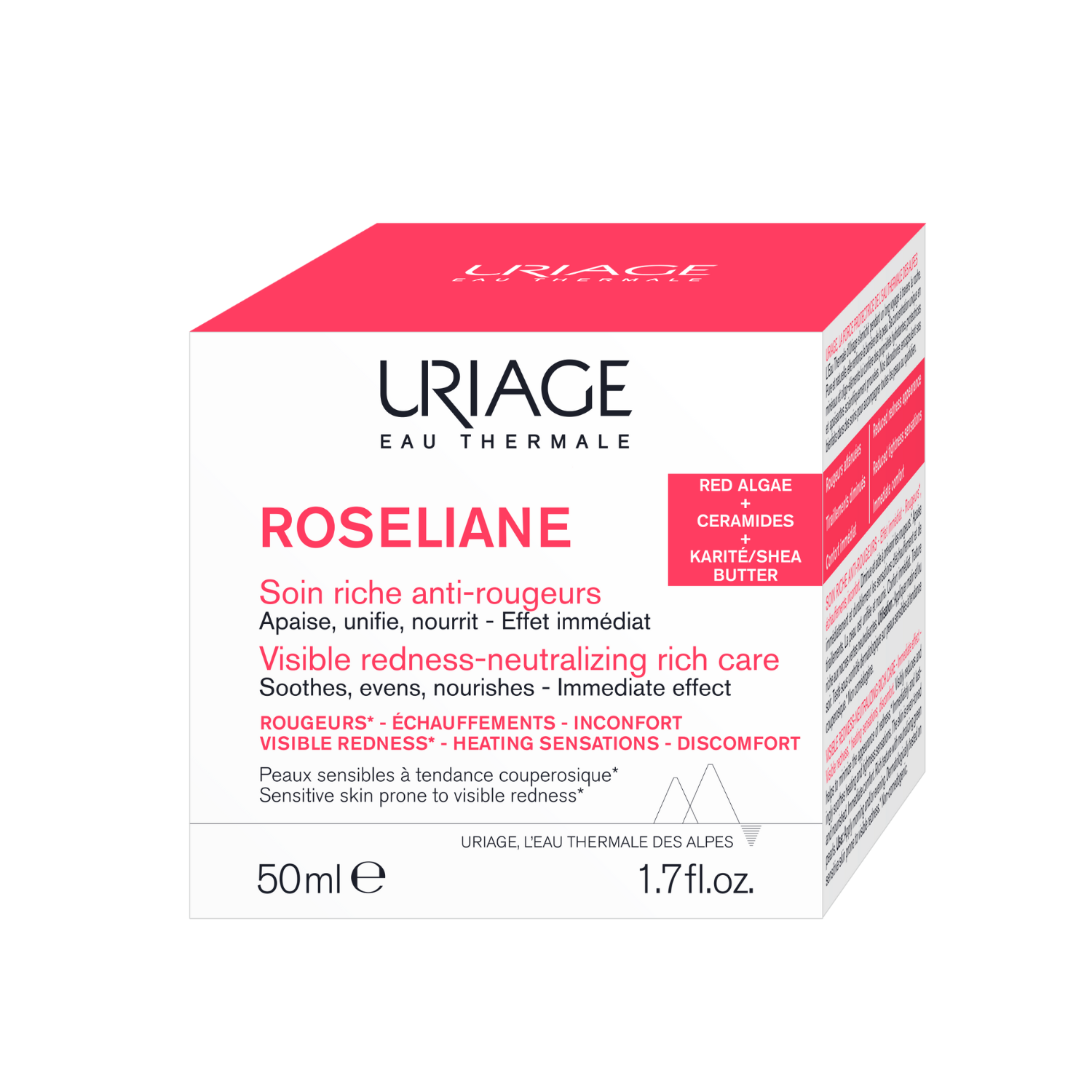 Crema anti-roseata Roseliane, 50 ml, Uriage