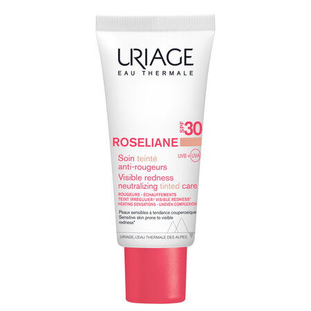 Crema CC Roseliane cu SPF 30, Medium Tint, 40 ml, Uriage 702421