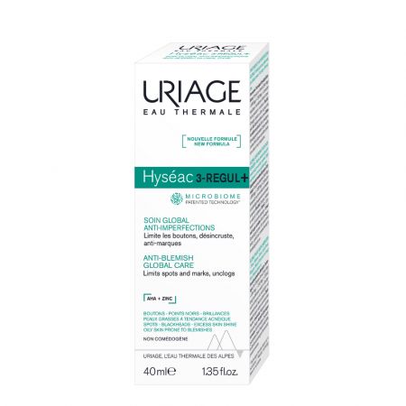 Crema Hyseac 3-Regul +, 40ml, Uriage