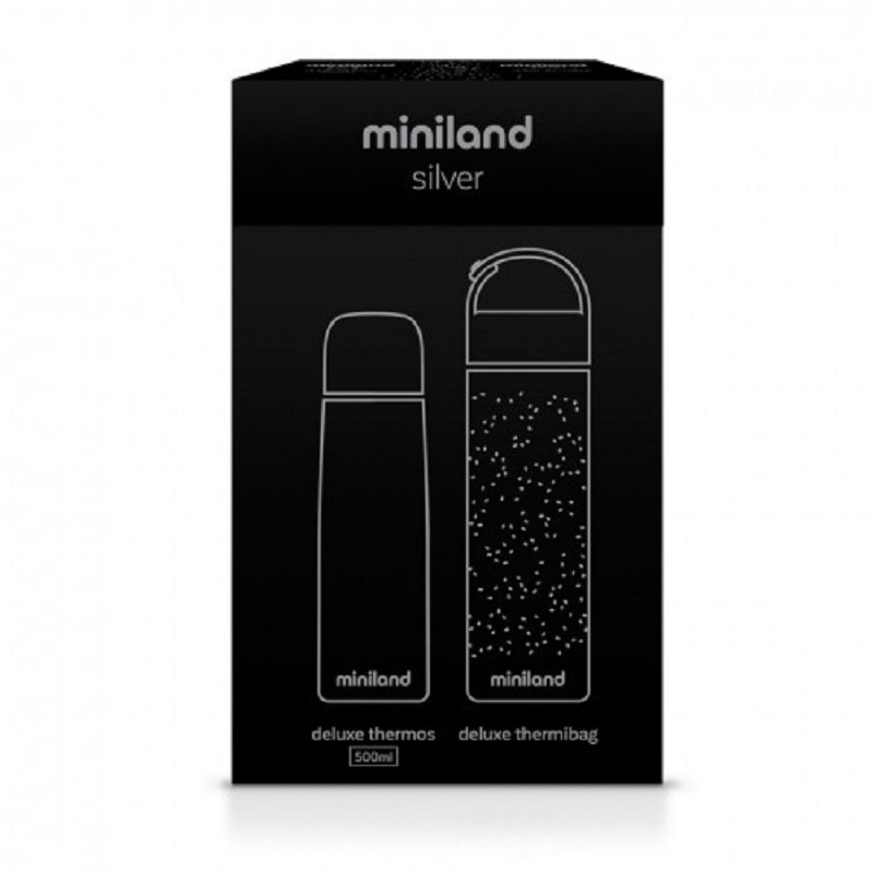 Termos pentru lichide, silver, 500 ml, Miniland