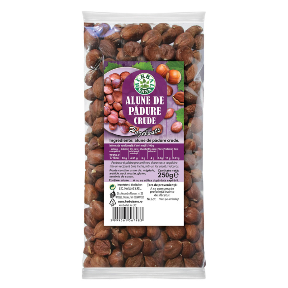 Alune de padure, 250 g, Herbal Sana