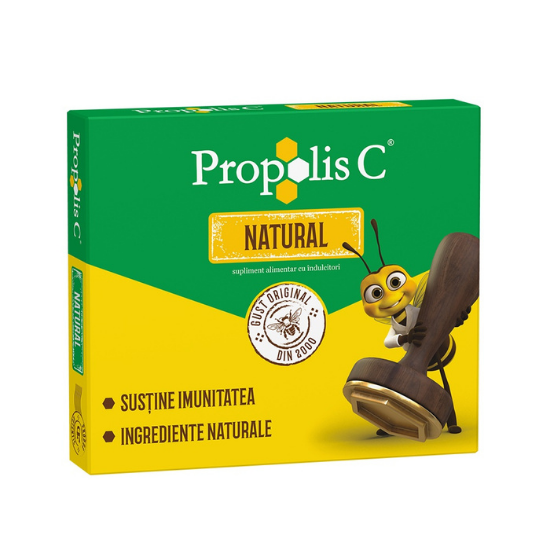 Propolis C Natural, 100 mg, 20 comprimate, Fiterman