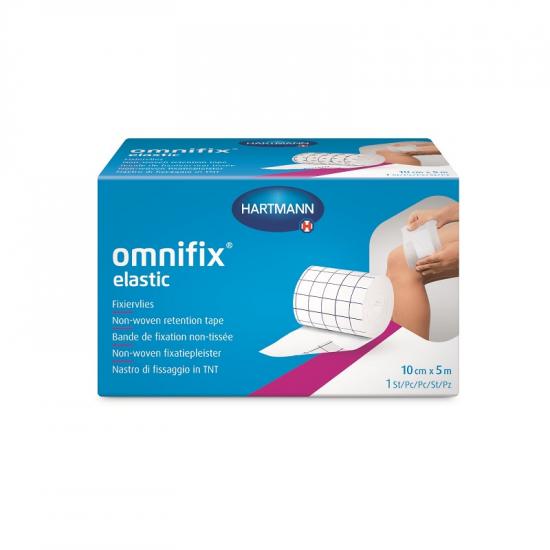 Plasture autoadeziv Omnifix Elastic, 10cmx5m, 1 bucata, Hartmann