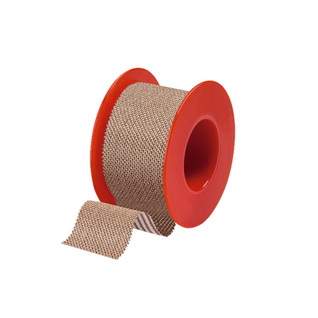 Plasture adeziv pe suport textil Omniplast, 2,5 cm x 5 m, 1 bucata, Hartmann 694295