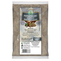Piper negru macinat, 100 g, Herbal Sana
