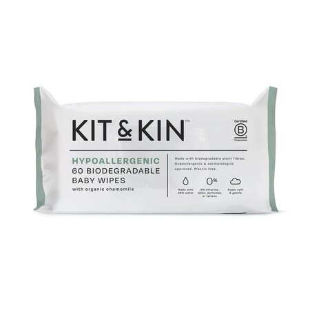 Servetele umede Eco, 60 bucati, Kit Kin