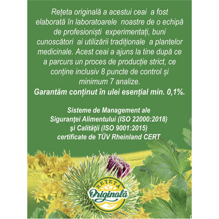 Ceai Diuretic, 20 plicuri, Fares 722707
