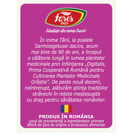 Ceai Distonoplant, 20 plicuri, Fares 722720
