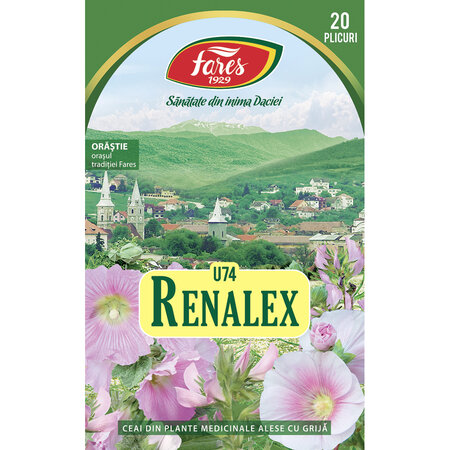 Ceai Renalex, 20 plicuri, Fares 722733