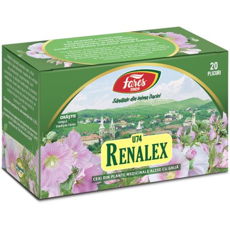 Ceai Renalex, 20 plicuri, Fares