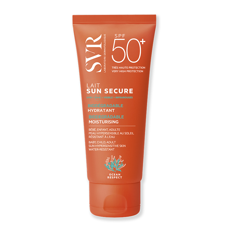 Lapte hidratant SPF 50+ Sun Secure, 100 ml, SVR