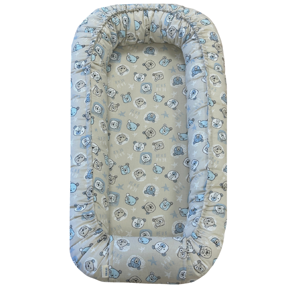 Protectie pentru somn bebe Baby Nest, Animalute, Mc Ana