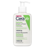 Crema de curatare spumanta si hidratanta pentru ten normal-uscat, 236 ml, CeraVe