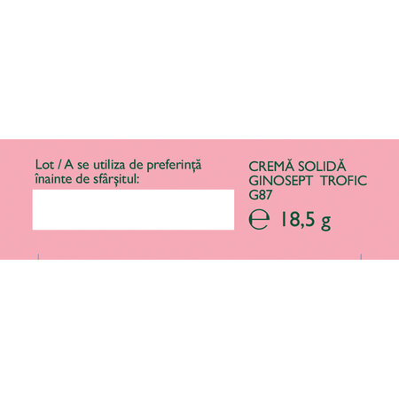 Ginosept Trofic G87, 10 monodoze crema solida, Fares 722500