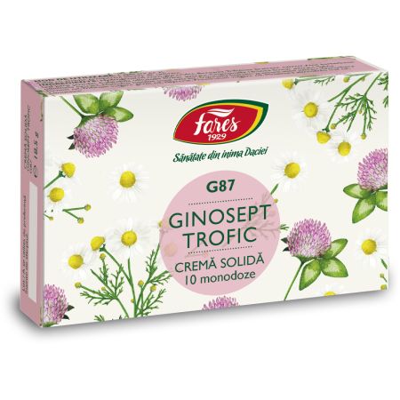 Ginosept Trofic G87, 10 monodoze crema solida, Fares