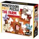 Montessori Primul meu puzzle Ferma, 3-6 ani, Headu 653023