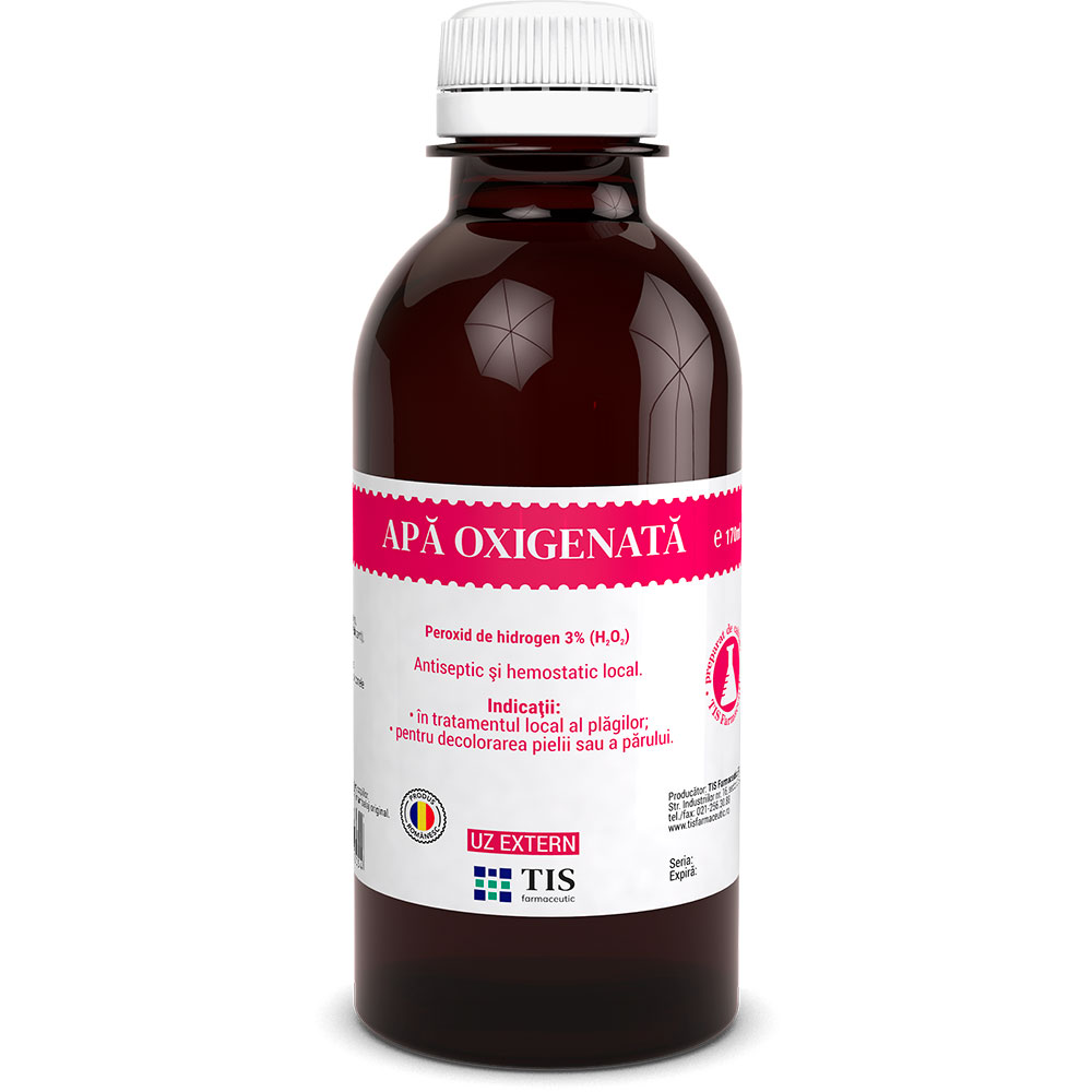 Apa oxigenata 3%, 170 ml, TIS