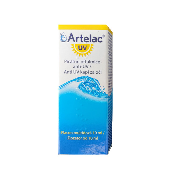 Picaturi oftalmice anti-UV Artelac, 10 ml, Bausch&Lomb	