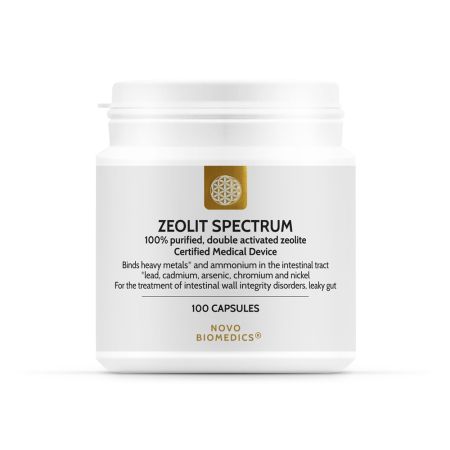 Zeolit Spectrum, 100 capsule, Novo Biomedics