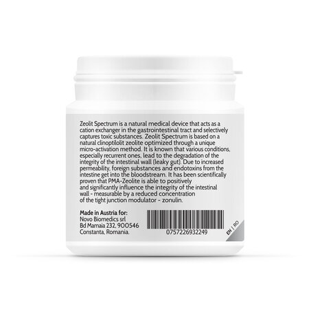 Zeolit Spectrum, 100 capsule, Novo Biomedics 726246