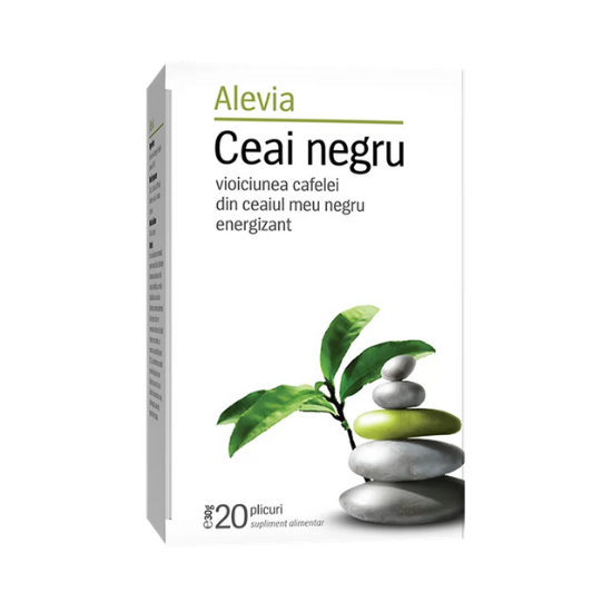 Ceai negru, 20 plicuri, Alevia