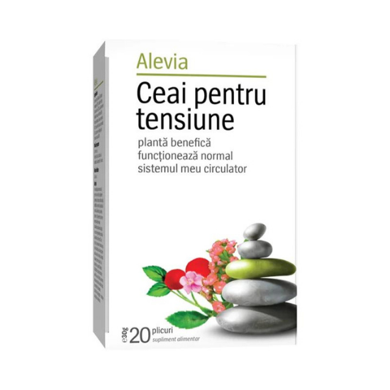 Ceai pentru tensiune, 20 plicuri, Alevia