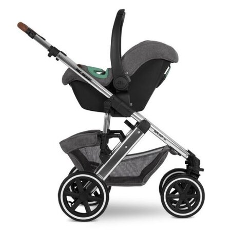 Scoica auto pentru copii Tulip i-Size, Asphalt Diamond, ABC Design 465172